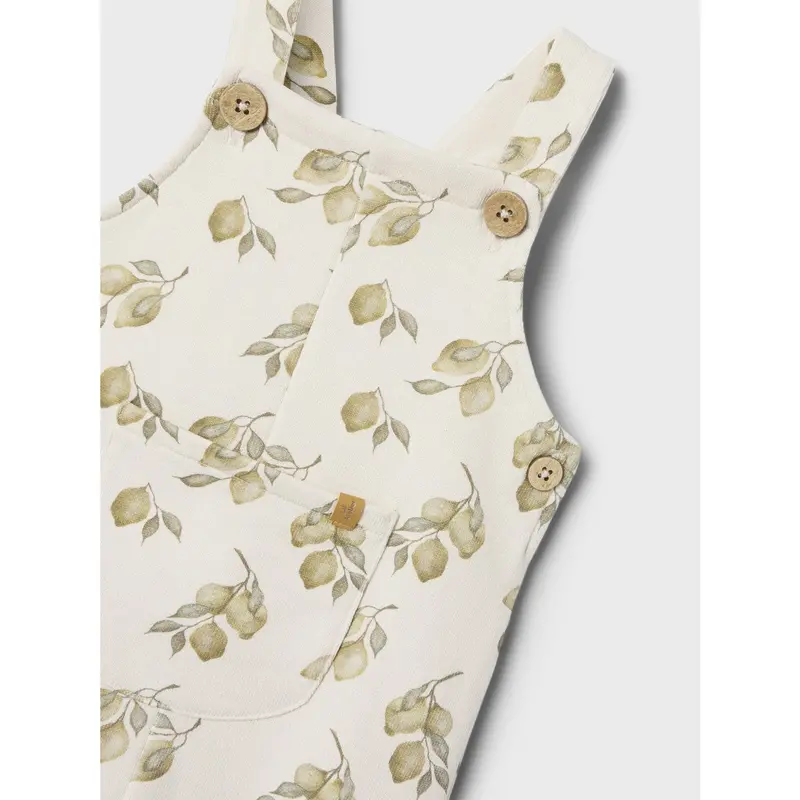Lil'atelier Turtledove Lemons Nbnjobo Kio Loose Sweat Overall Lil 2