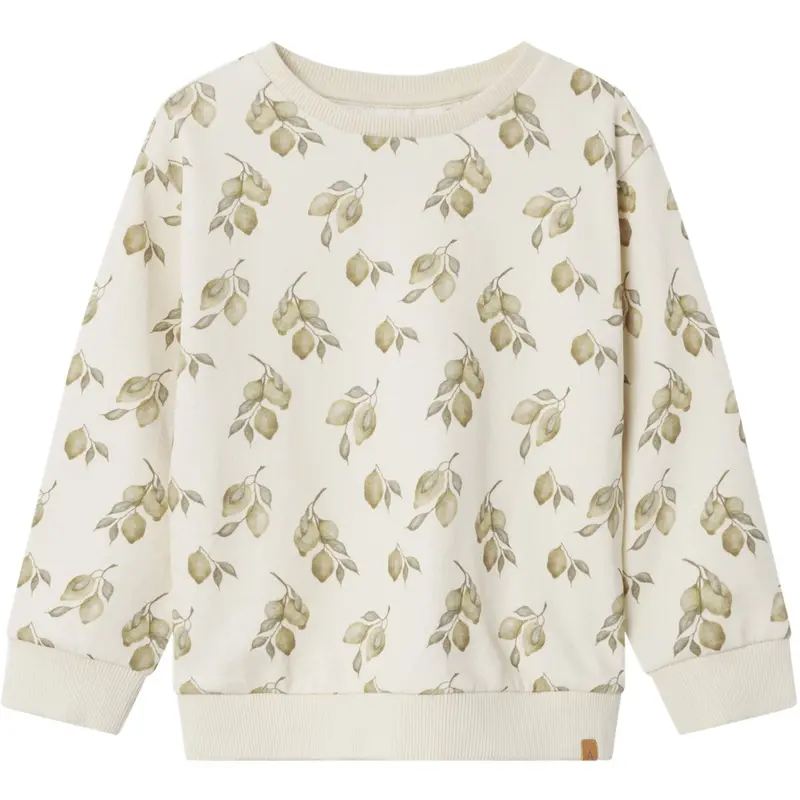 Lil'atelier Turtledove Lemons Nmnjobo Kio Ls Loose Sweat Lil 1