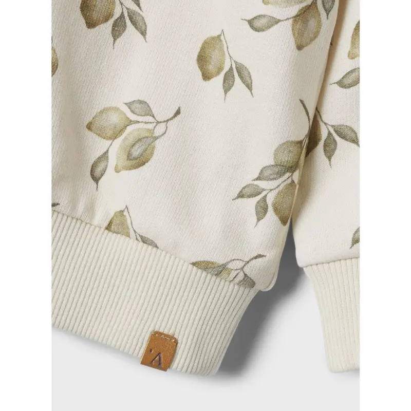 Lil'atelier Turtledove Lemons Nmnjobo Kio Ls Loose Sweat Lil 2