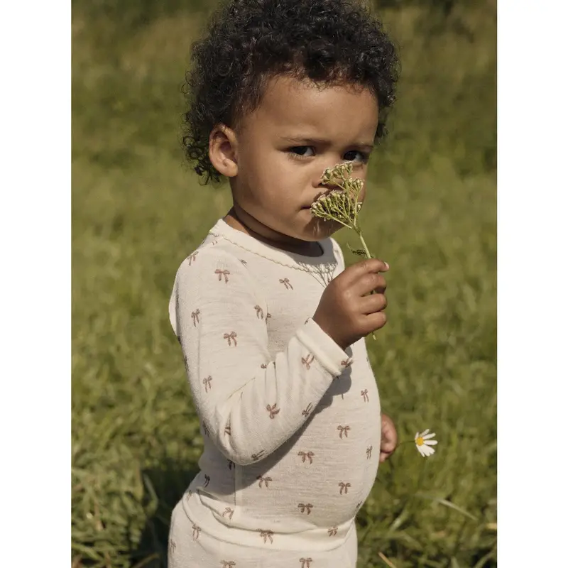Lil'atelier Turtledove Melange Nbfnalu Ls Wo/Mo Slim Body Lil Noos 3