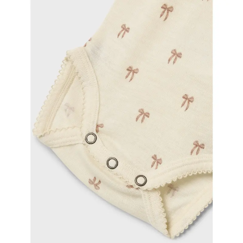 Lil'atelier Turtledove Melange Nbfnalu Ls Wo/Mo Slim Body Lil Noos 5