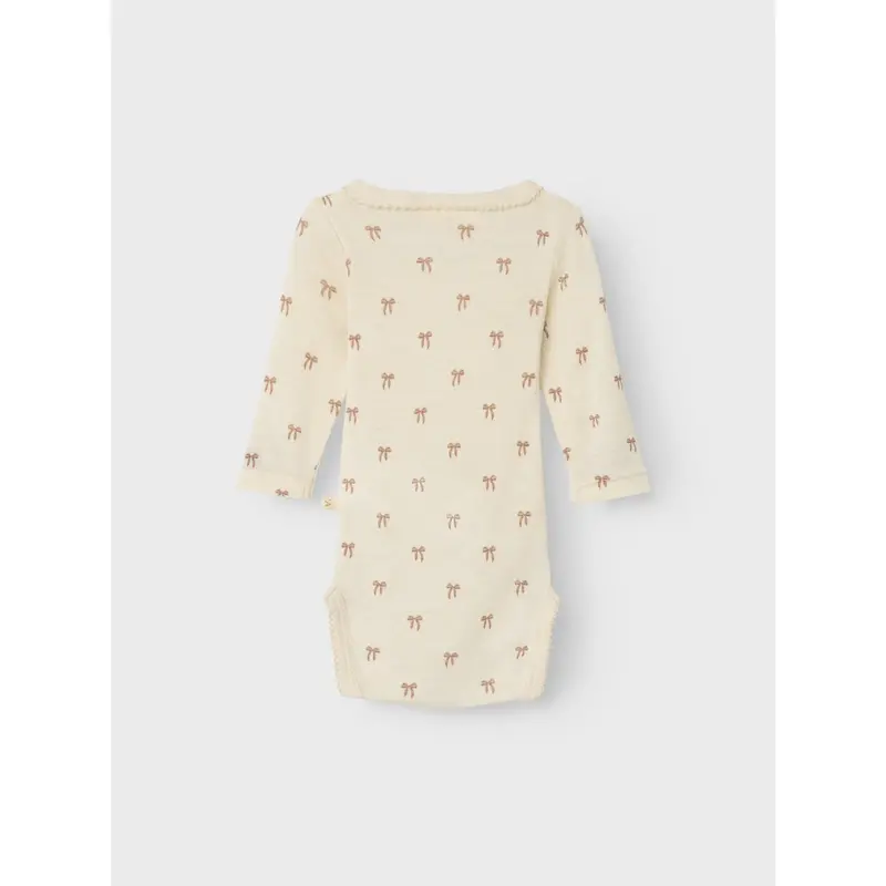 Lil'atelier Turtledove Melange Nbfnalu Ls Wo/Mo Slim Body Lil Noos 6