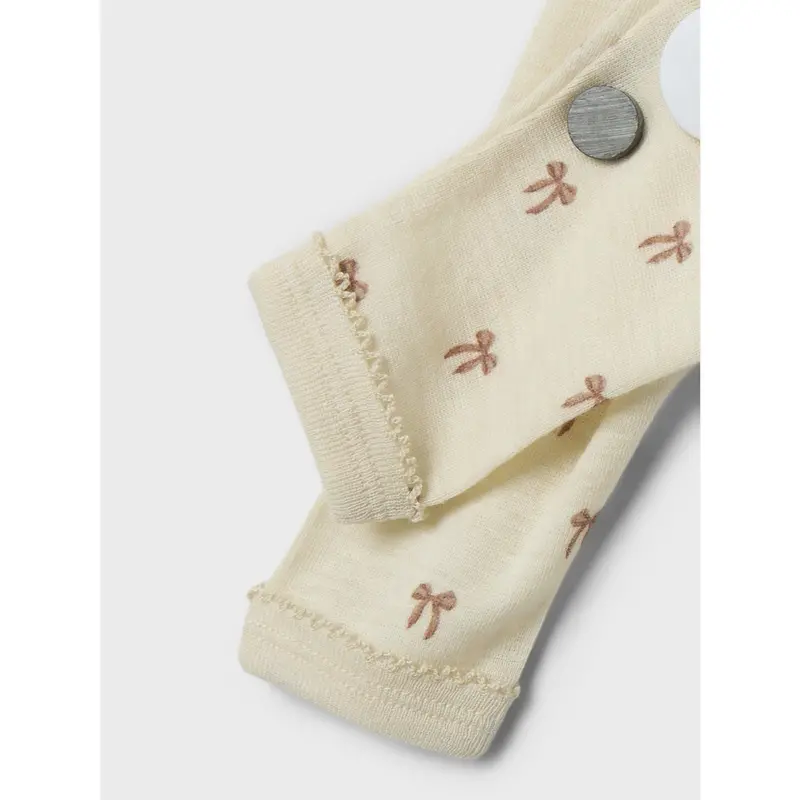 Lil'atelier Turtledove Melange Nbfnalu Wo/Mo Slim Leggings Lil Noos 3