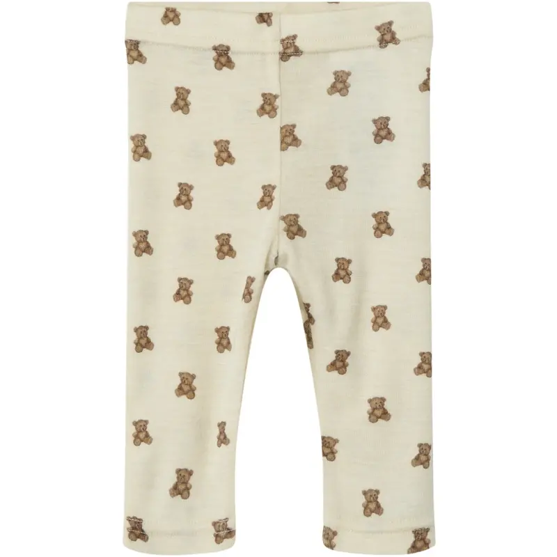 Lil'atelier Turtledove Melange Nbnnalu Slim Wo/Mo Leggings Lil 1
