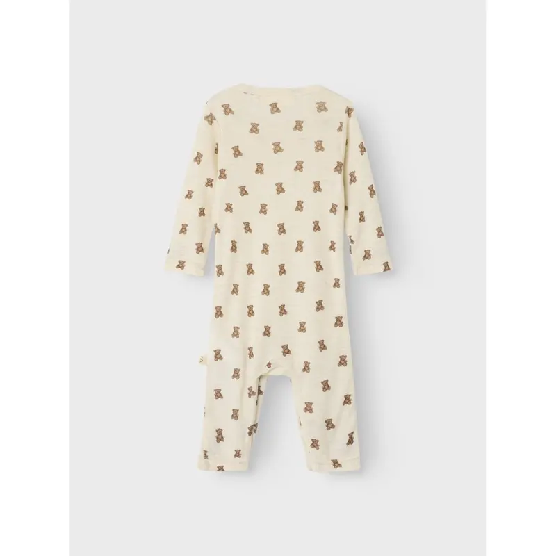 Lil'atelier Turtledove Melange Nbnnalu Wo/Mo Ls Slim Dragt Lil 6