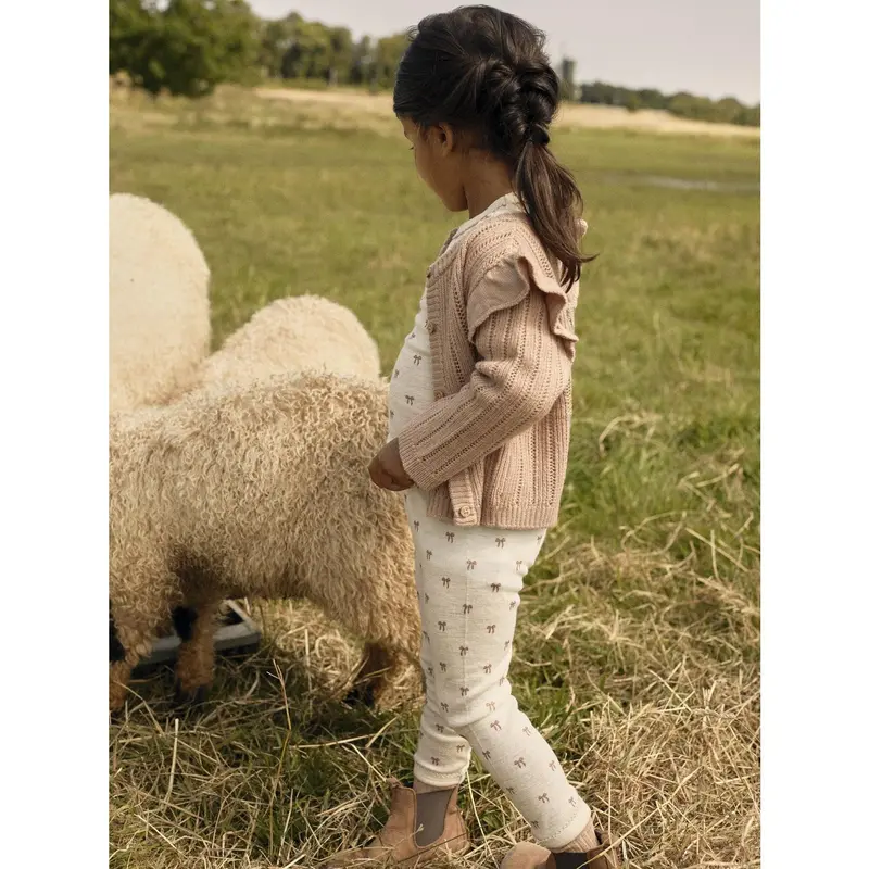 Lil'atelier Turtledove Melange Nmfnalu Wo/Mo Slim Leggings Lil 2