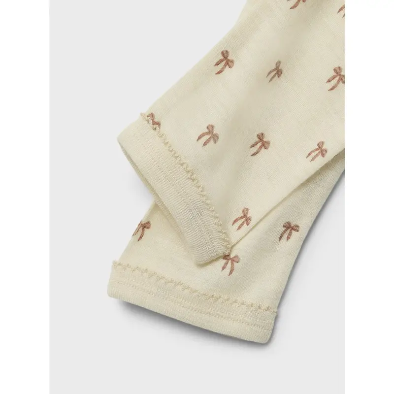 Lil'atelier Turtledove Melange Nmfnalu Wo/Mo Slim Leggings Lil 4