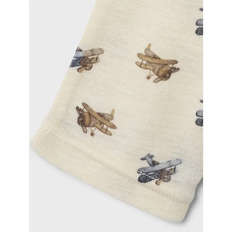 Lil'atelier Turtledove Melange Nmmnalu Wo/Mo Slim Leggings Lil 4