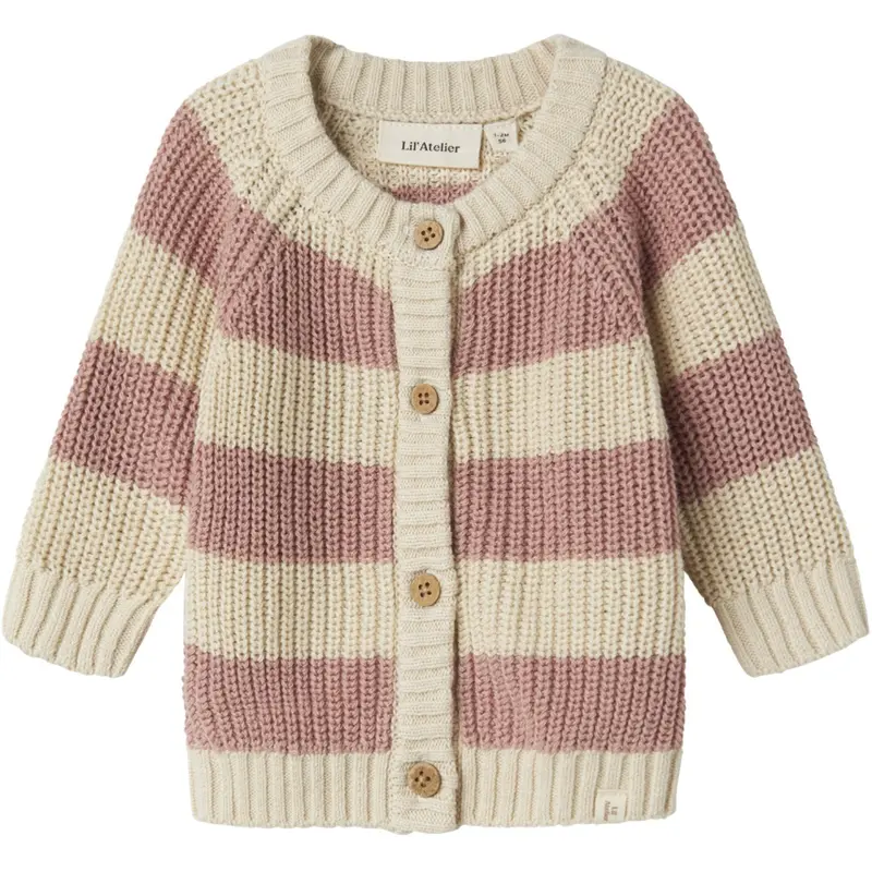 Lil'atelier Turtledove Misty Rose Nbfemlen Strik Card Stripe Lil 1