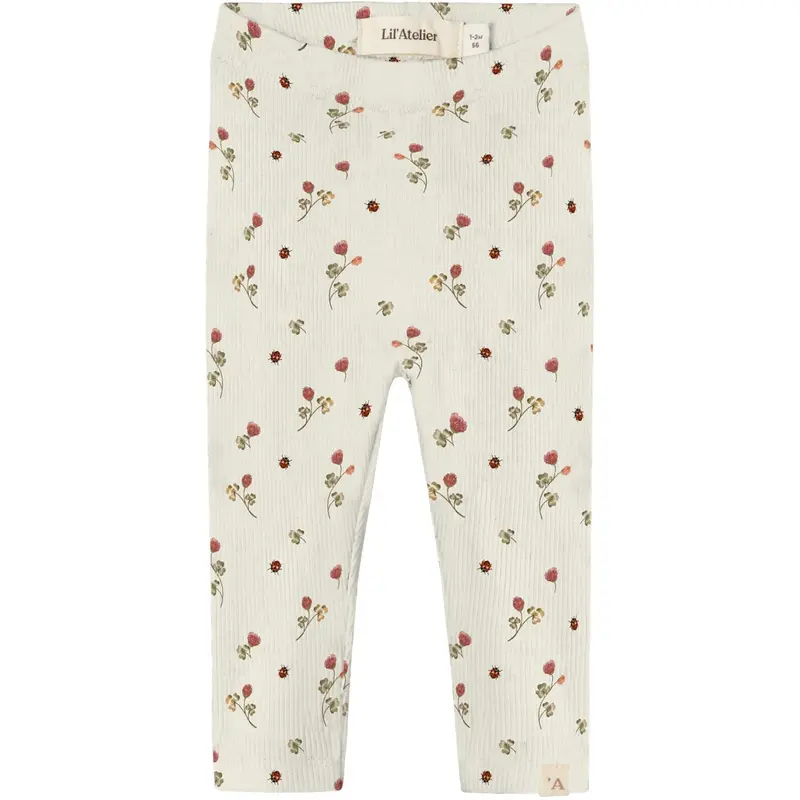 Lil'atelier Turtledove Nbflavo Elf Slim Leggings Lil Noos 1