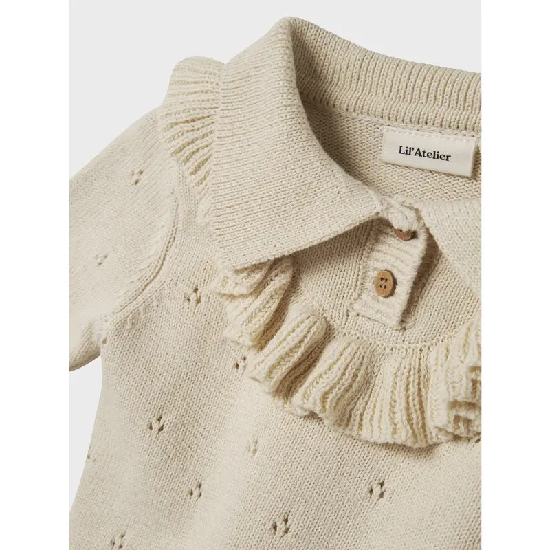 Lil'atelier Turtledove Nbfnakita Ls Loose Strik Lil 2