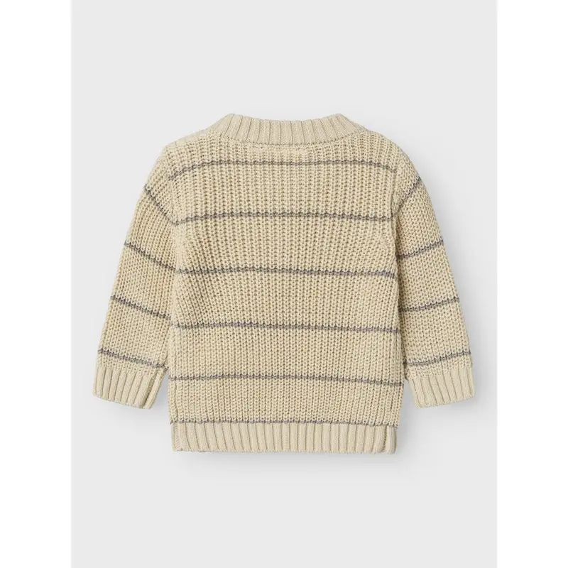 Lil'atelier Turtledove Nbmemlen Ls Strik Stripe Lil 3