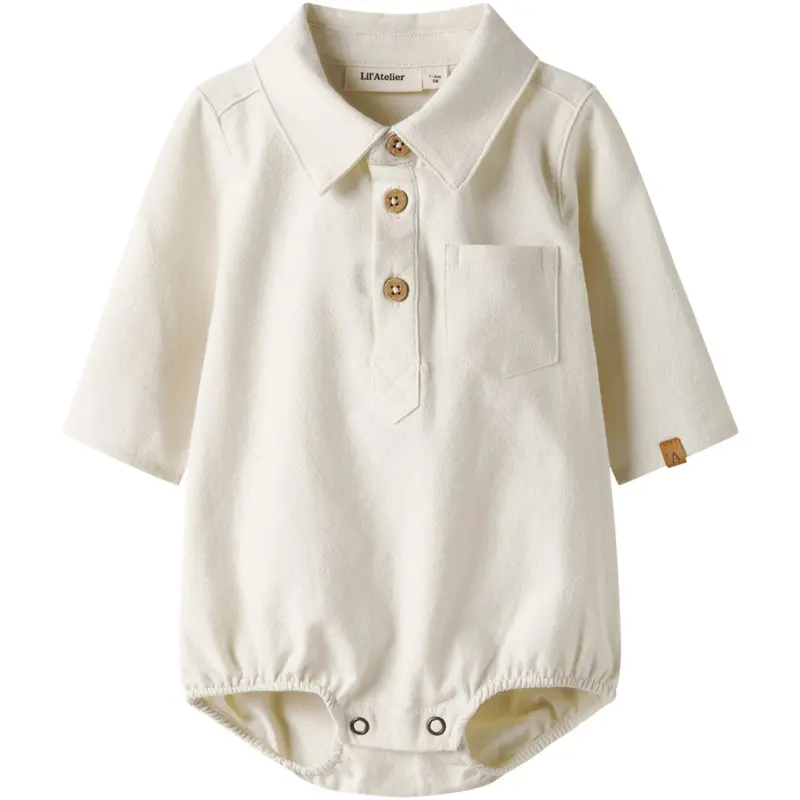 Lil'atelier Turtledove Nbmhadam Ls Body Skjorte Lil 1