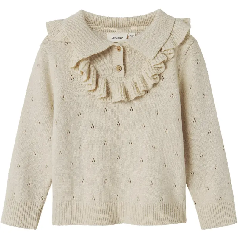 Lil'atelier Turtledove Nmfnakita Ls Loose Strik Lil 1