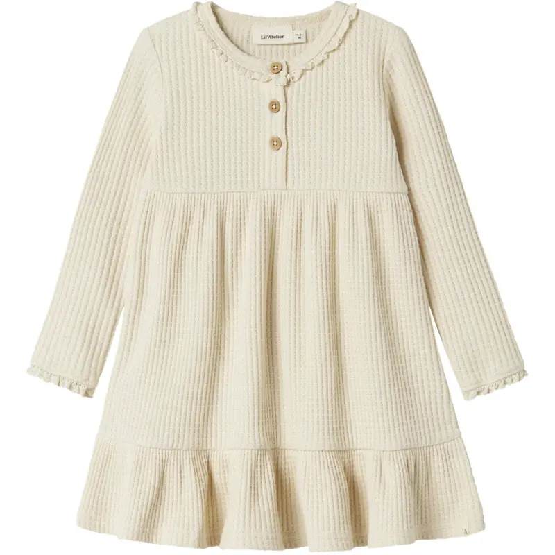 Lil'atelier Turtledove Nmfosanne Ls Kjole Lil 1