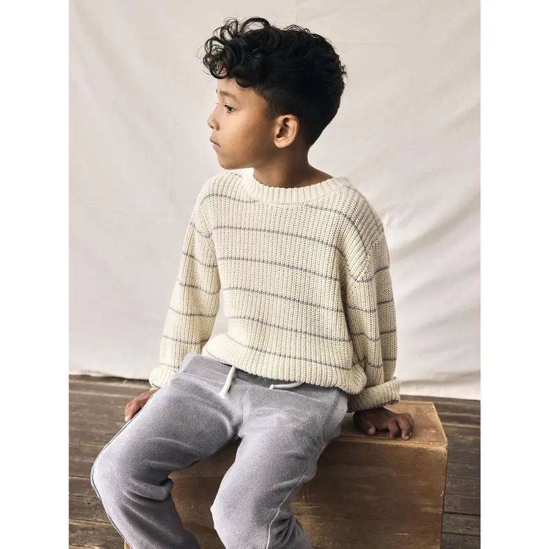 Lil'atelier Turtledove Nmmemlen Ls Strik Stripes Lil 2