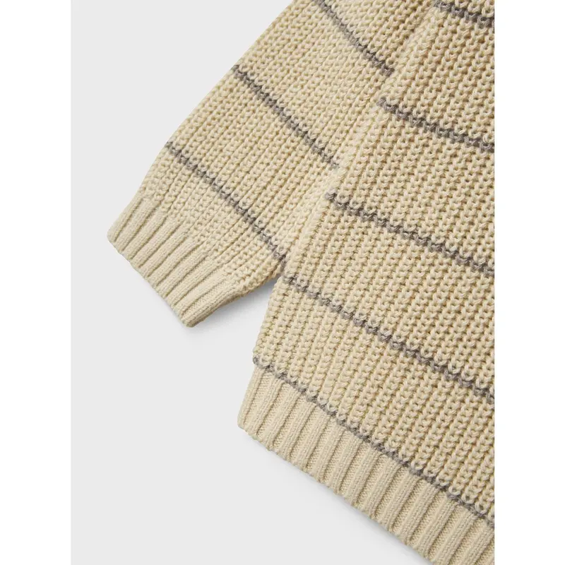 Lil'atelier Turtledove Nmmemlen Ls Strik Stripes Lil 4