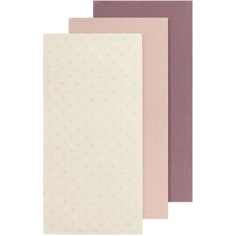 Lil'atelier Turtledove Nostalgia Rose/Cameo Rose Nbnfergie 3-Pak Nappies Lil 1