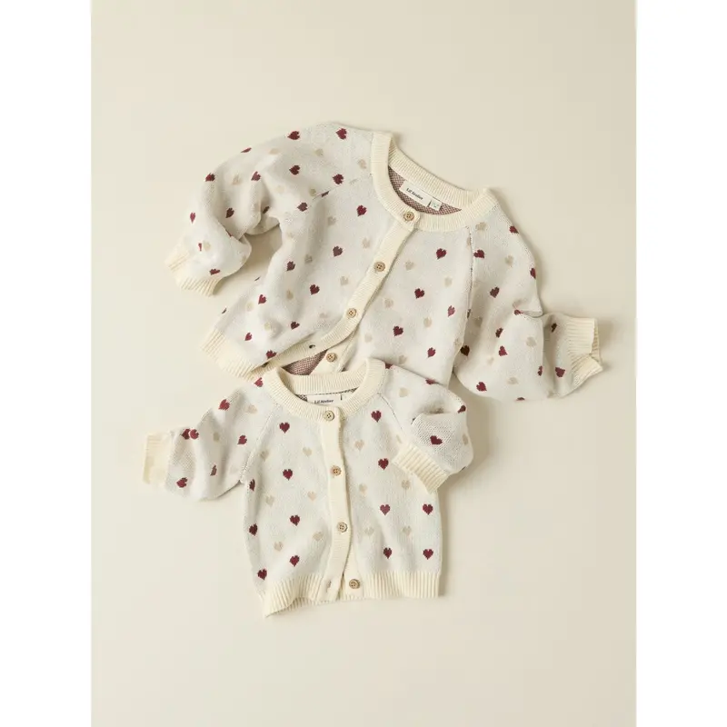 Lil'atelier Turtledove Red Heart Nbfsaran Ls Strik Card Heart Lil 2
