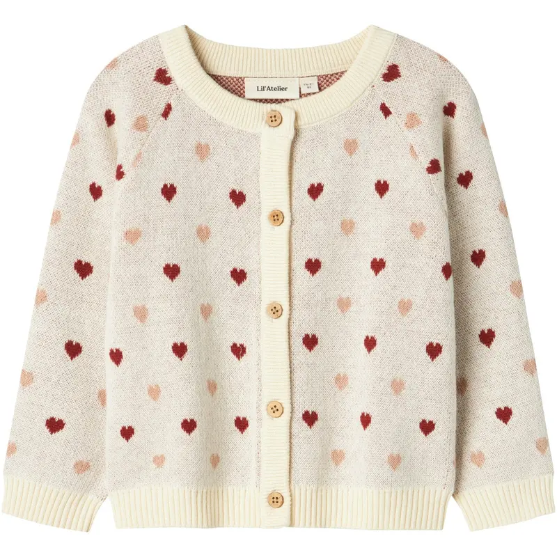 Lil'atelier Turtledove Red Heart Nmfsaran Ls Strik Card Heart Lil 1