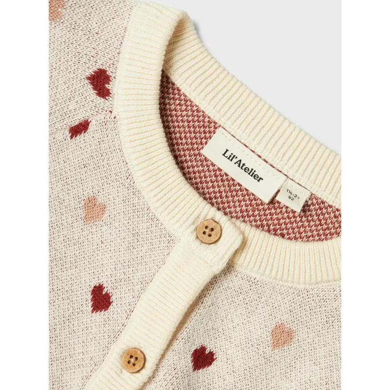 Lil'atelier Turtledove Red Heart Nmfsaran Ls Strik Card Heart Lil 2