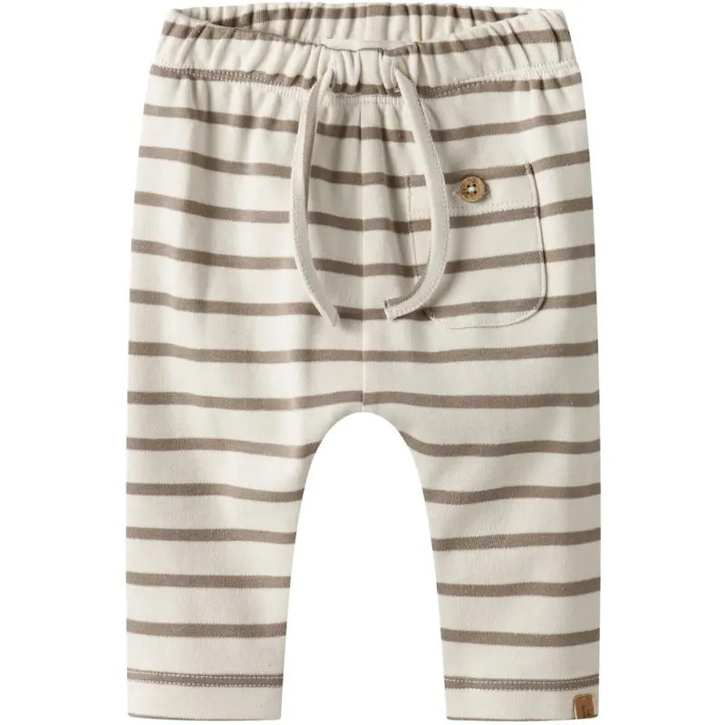 Lil'atelier Turtledove Sepia Tint Nbmlimia Nob Loose Bukser Lil 1