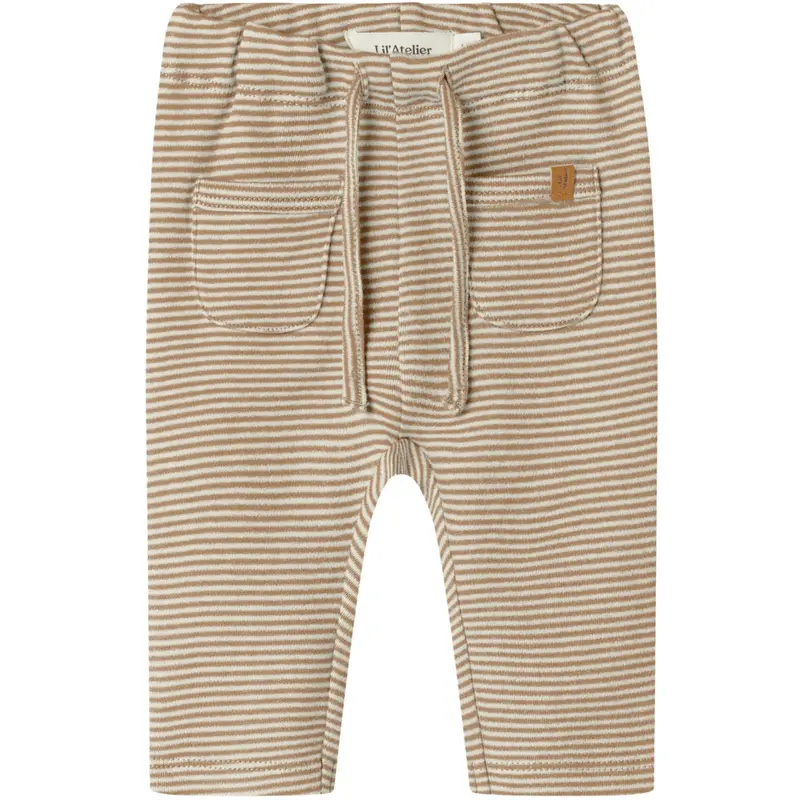 Lil'atelier Turtledove Sepia Tint Nbmohio Loose Bukser Lil 1
