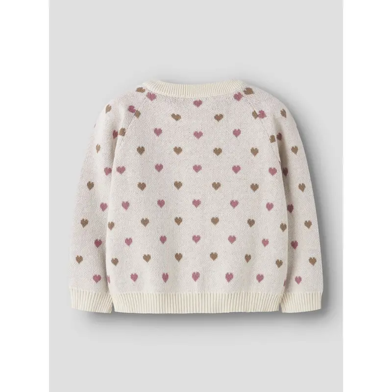Lil'atelier Turtledove Sepia Tint Nmfsaran Ls Strik Card Heart Lil 4