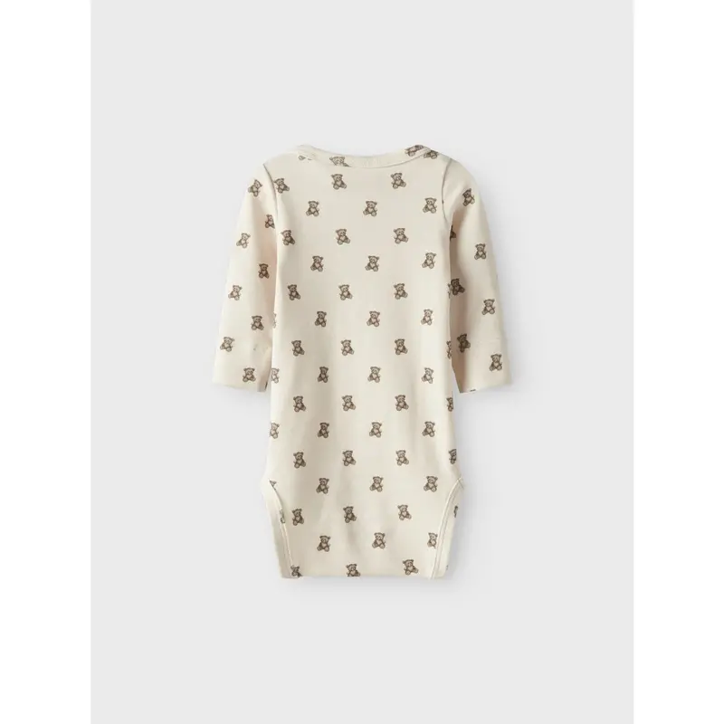 Lil'atelier Turtledove Teddybear Nbngayo Elo Ls Slim Body Lil Noos 2