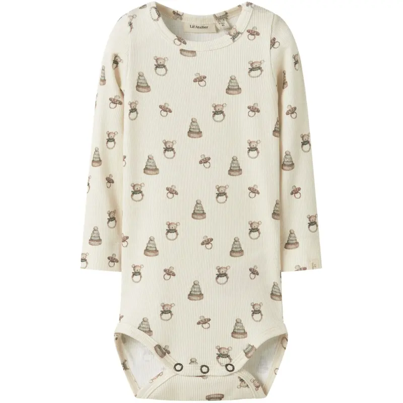 Lil'atelier Turtledove Toy Nbngavo Emo Ls Slim Body Lil Noos 1