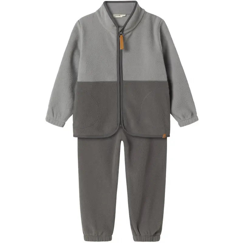 Lil'atelier Ultimate Grey Nmmlaspektra Fleece Sæt 1Fo Lil 1