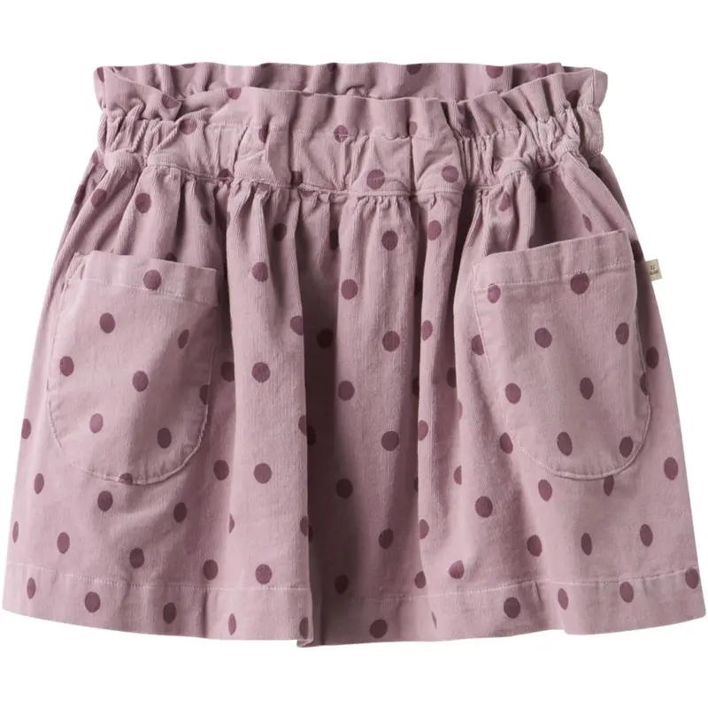 Lil'atelier Violet Ice Dots Nmfsomba Loose Cord Nederdel 7766-So S Lil 1