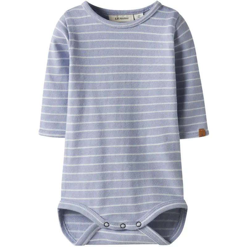 Lil'atelier Zen Blue Nbmbaja Ls Slim Body Lil 1