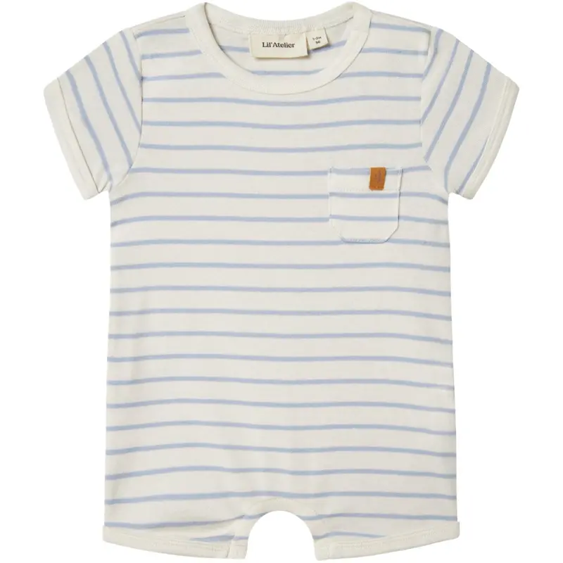 Lil'atelier Zen Blue Nbmgeo Ari Ss Loose Dragt Lil 1