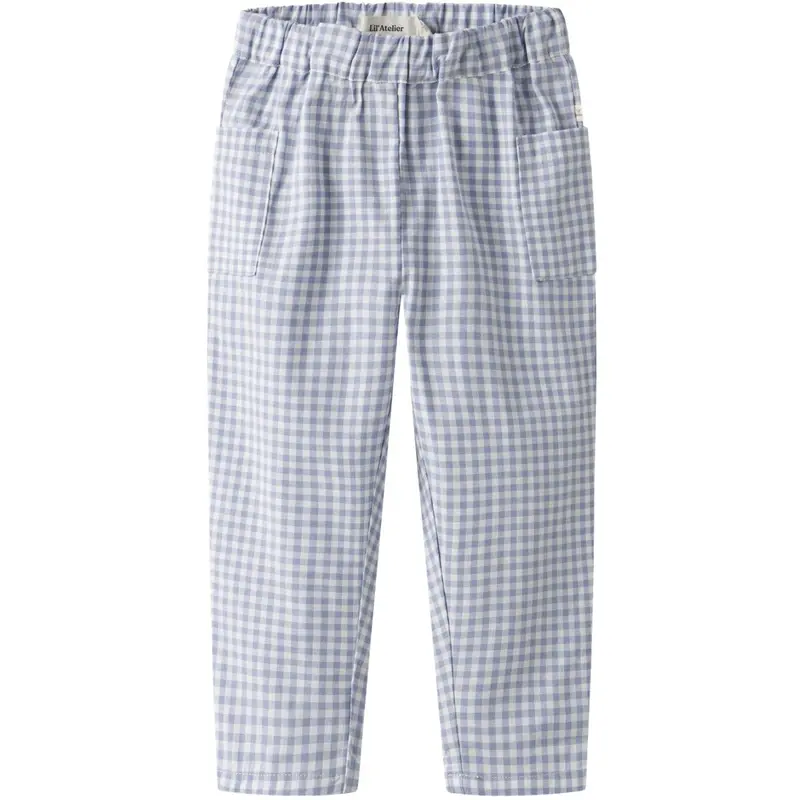 Lil'atelier Zen Blue Nmftallula Loose Bukser Lil 1