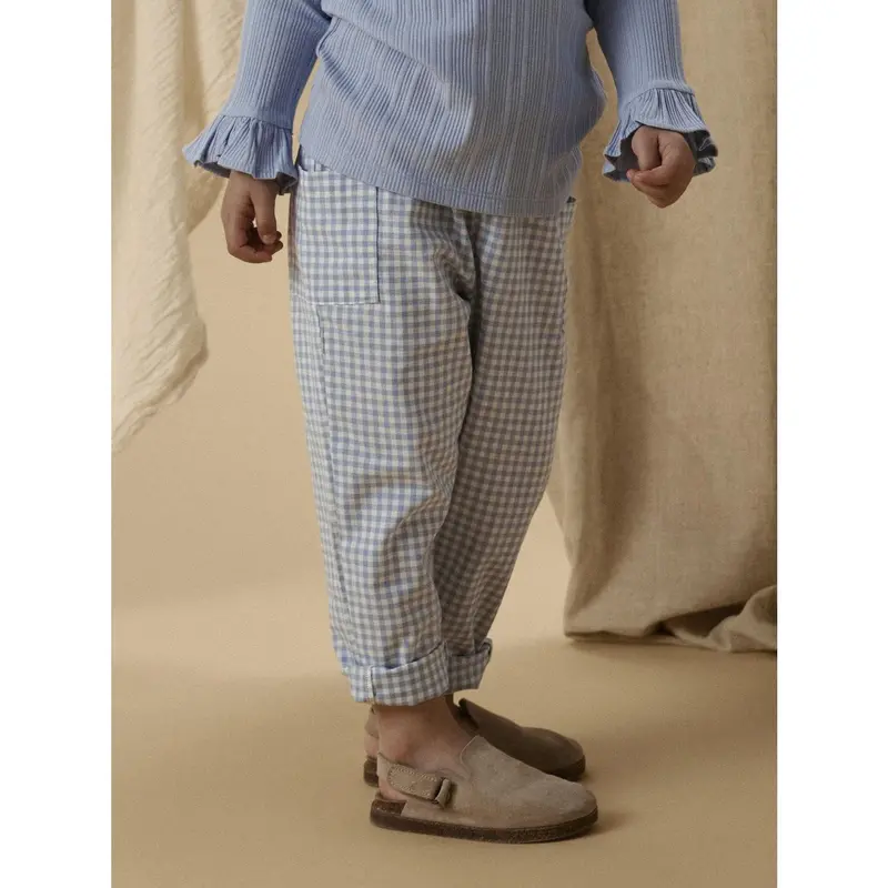 Lil'atelier Zen Blue Nmftallula Loose Bukser Lil 3