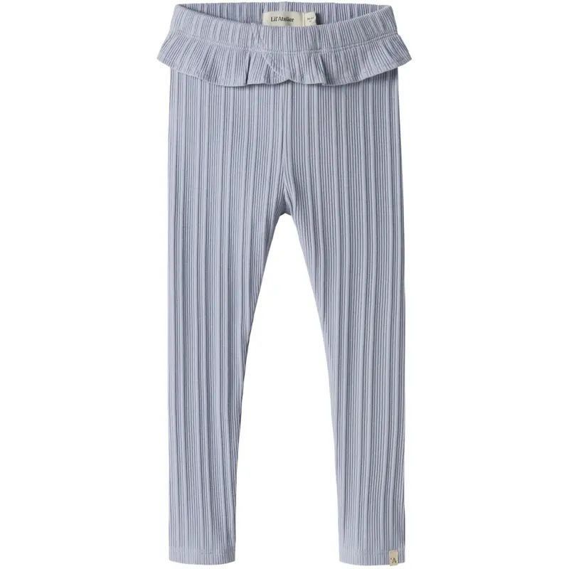 Lil'atelier Zen Blue Nmftansy Slim Leggings Lil 1