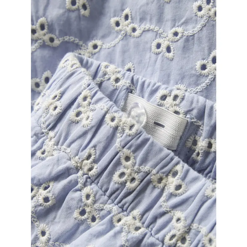 Lil'atelier Zen Blue Nmftessie Wide Bukser Lil 3