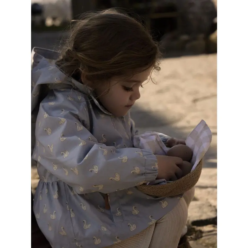 Lil'atelier Zen Blue Swan Nmfgudrun Jakke Fo Lil 2