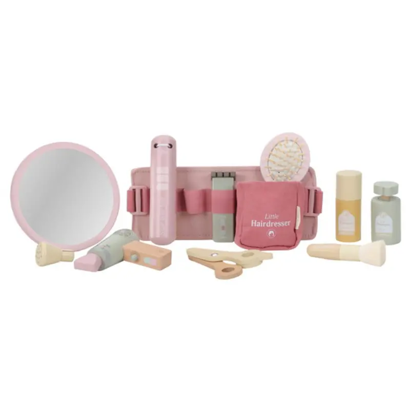 Little Dutch Pink Wooden Frisør Sæt 1