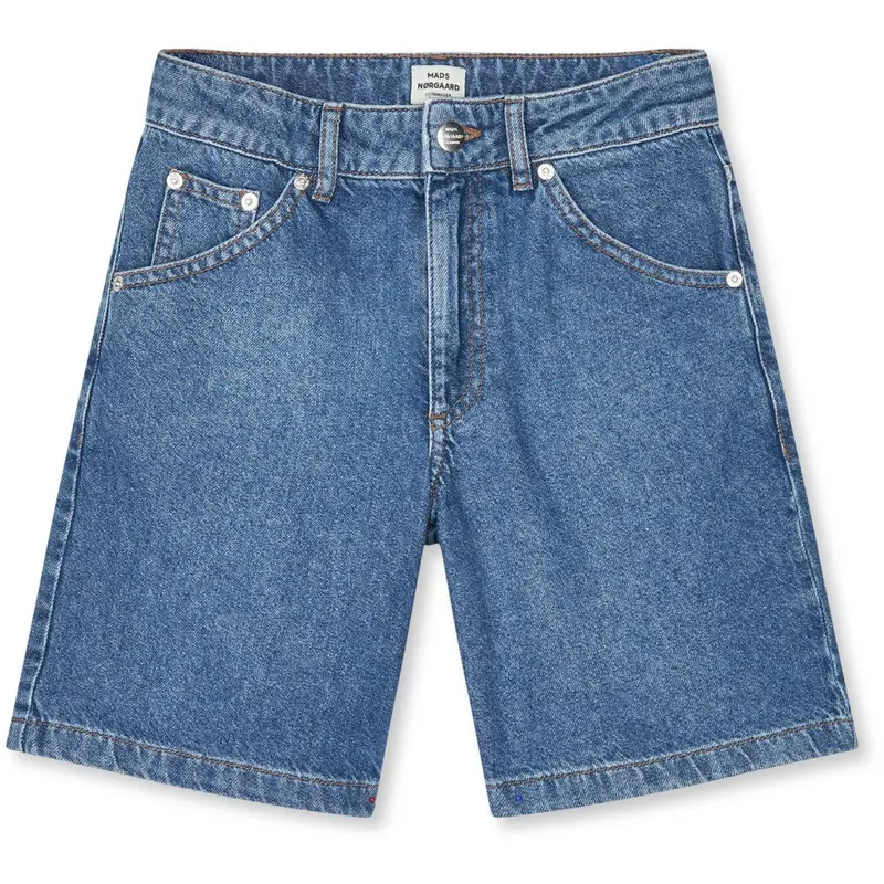 Mads Nørgaard Blue Wash Hildred Blue Conner Shorts 1