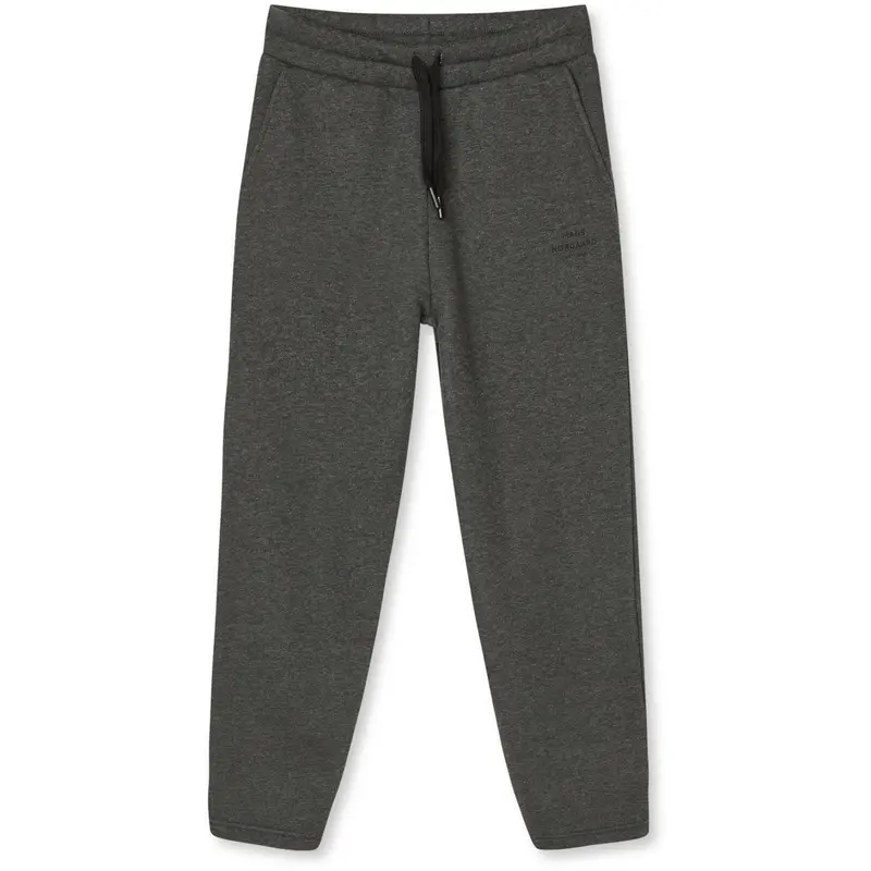 Mads Nørgaard Charcoal Melange Mix Sweat Phil Bukser 1