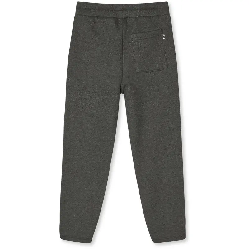 Mads Nørgaard Charcoal Melange Mix Sweat Phil Bukser 3