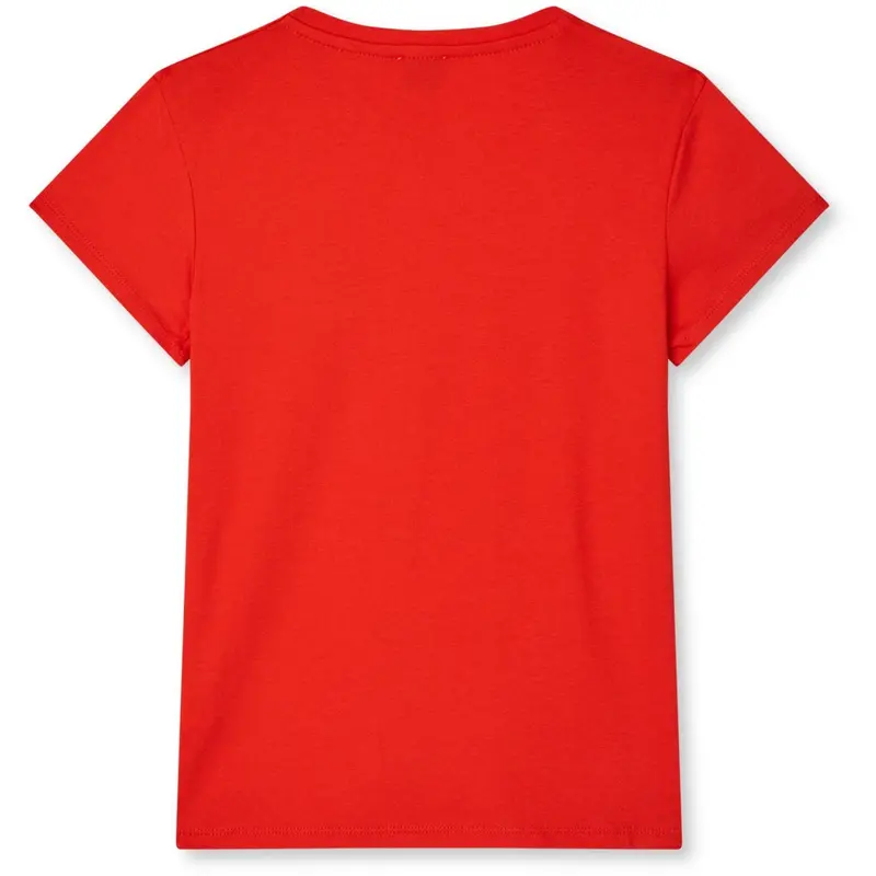 Mads Nørgaard Fiery Red Single Bomuld Tuvina Mini Spejl Tee 3