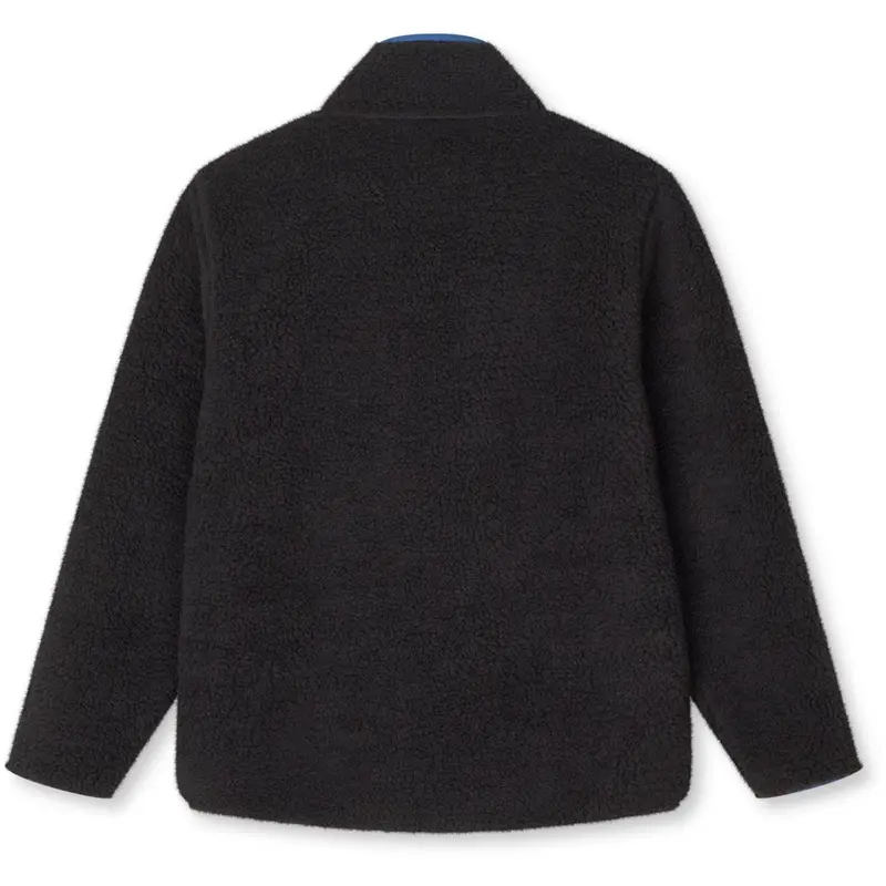 Mads Nørgaard Jet Black Bamse Fleece Jeffo Jakke 2