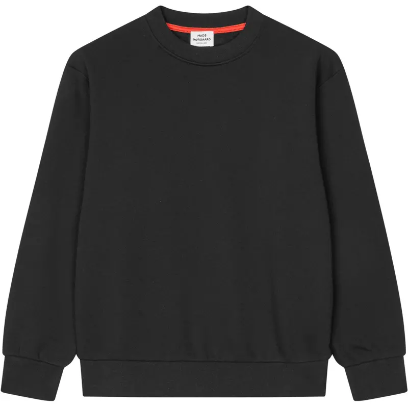 Mads Nørgaard Jet Black Mix Sweat Sonar Sweatshirt 1