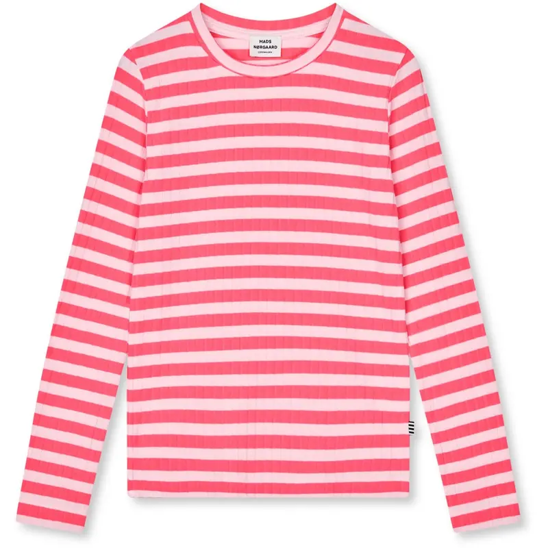 Mads Nørgaard Knockout Pink/Blushing Bride 5X5 Classic Stripe Talika Top 1