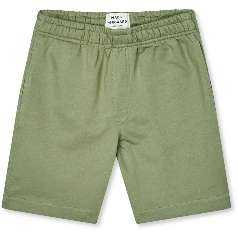 Mads Nørgaard Oil Green Light Terry Seano Shorts 1