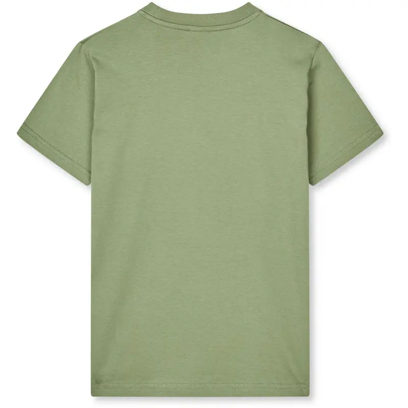 Mads Nørgaard Oil Green Printed Tee Thorlino Tee 3