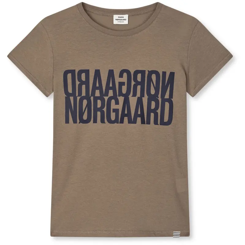 Mads Nørgaard Walnut Single Bomuld Tuvina Tee 1